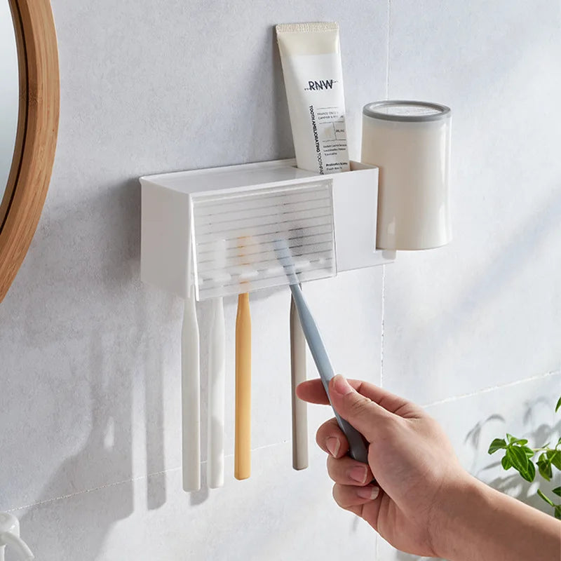 Toothbrush Holder Suction Cup storage wall mount