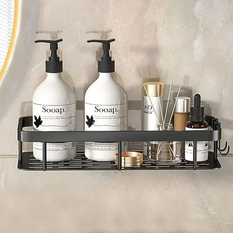 Shower Storage Rack, Bathroom Shelves, wall mounted