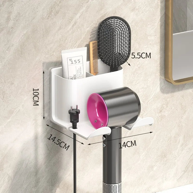 1 Pc Hair Dryer Storage Rack, Bathroom storage rack
