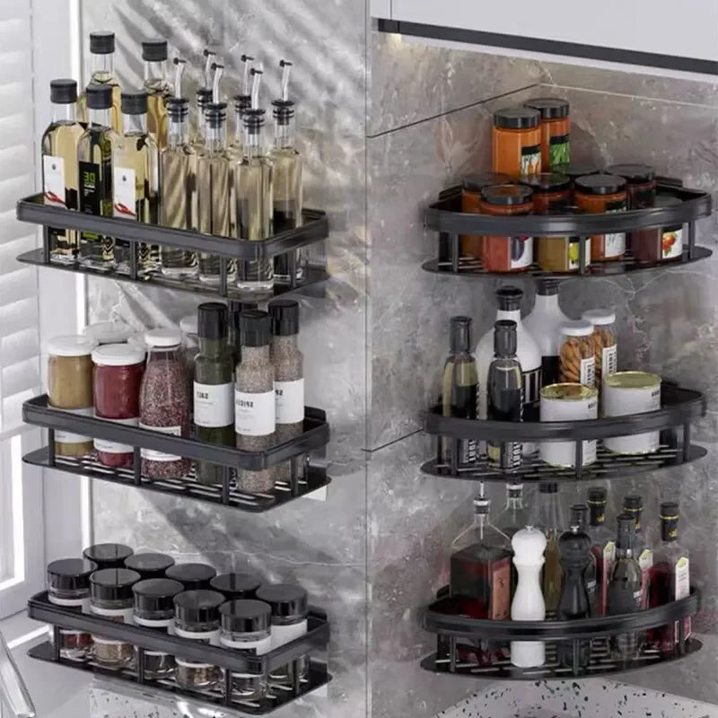 Shower Storage Rack, Bathroom Shelves, wall mounted