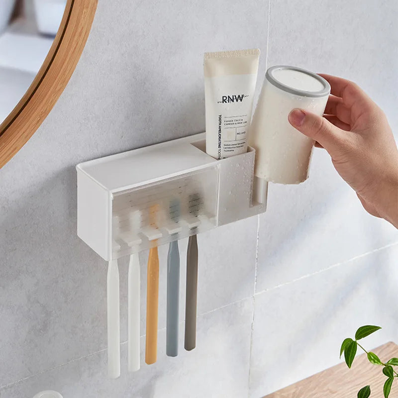 Toothbrush Holder Suction Cup storage wall mount