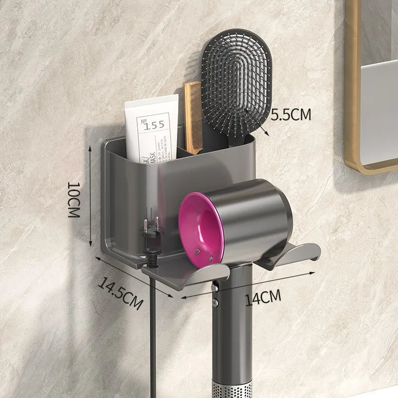 1 Pc Hair Dryer Storage Rack, Bathroom storage rack
