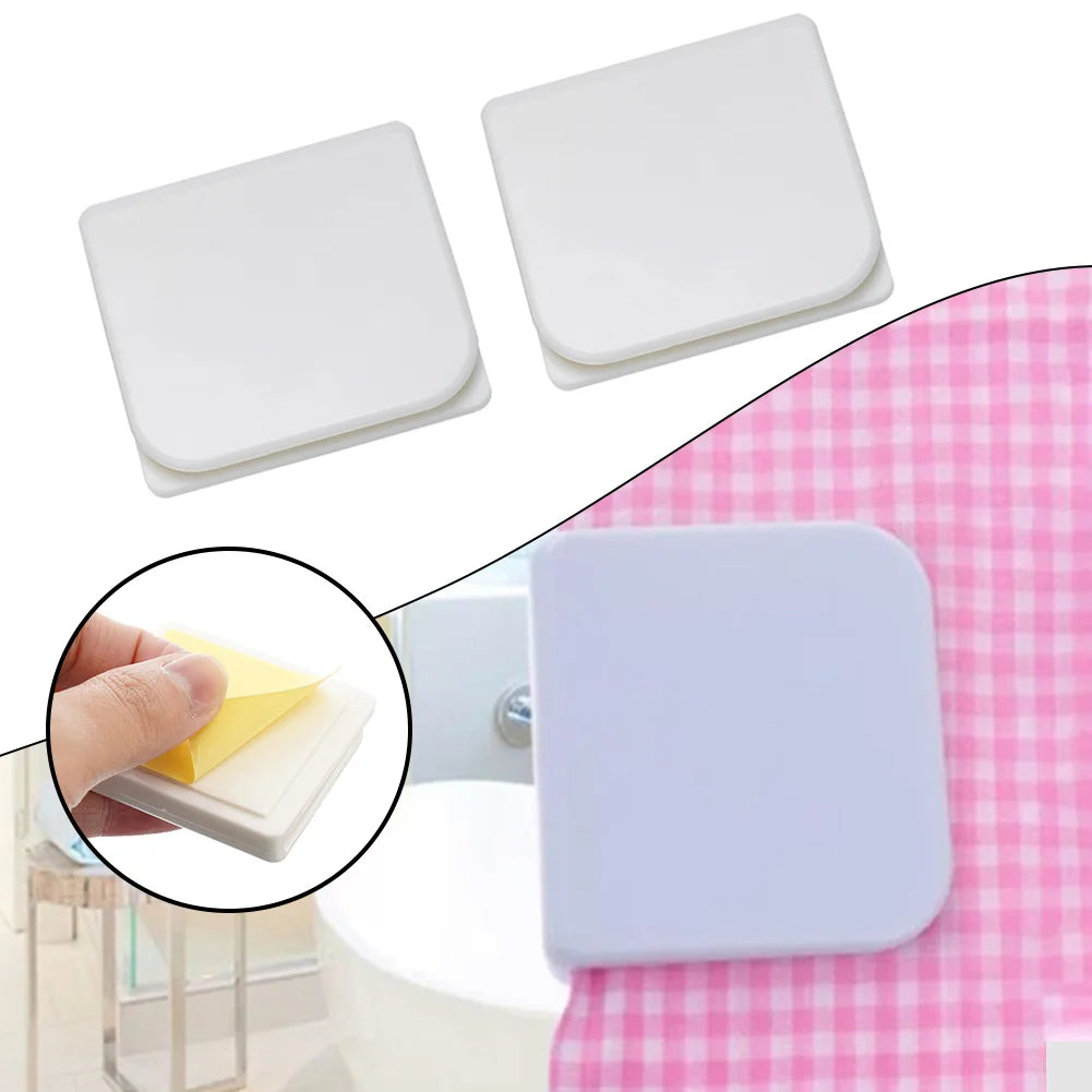 2pcs Shower Curtain Clips