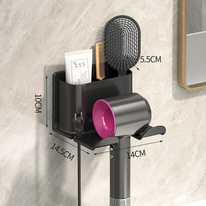1 Pc Hair Dryer Storage Rack, Bathroom storage rack