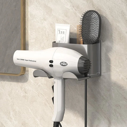 1 Pc Hair Dryer Storage Rack, Bathroom storage rack
