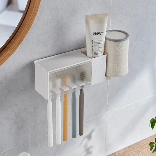 Toothbrush Holder Suction Cup storage wall mount
