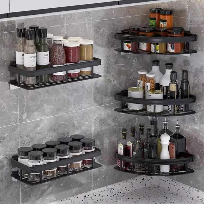 Shower Storage Rack, Bathroom Shelves, wall mounted